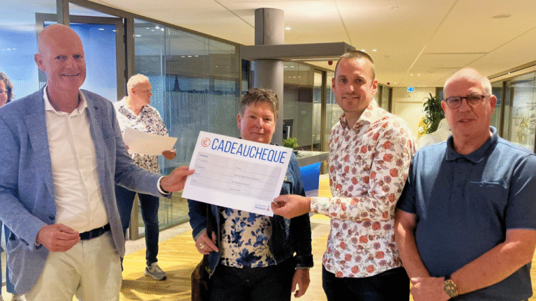 cheque buurtvereniging Noabers