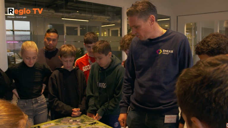 Leerlingen ontdekken techniek bij Enexis