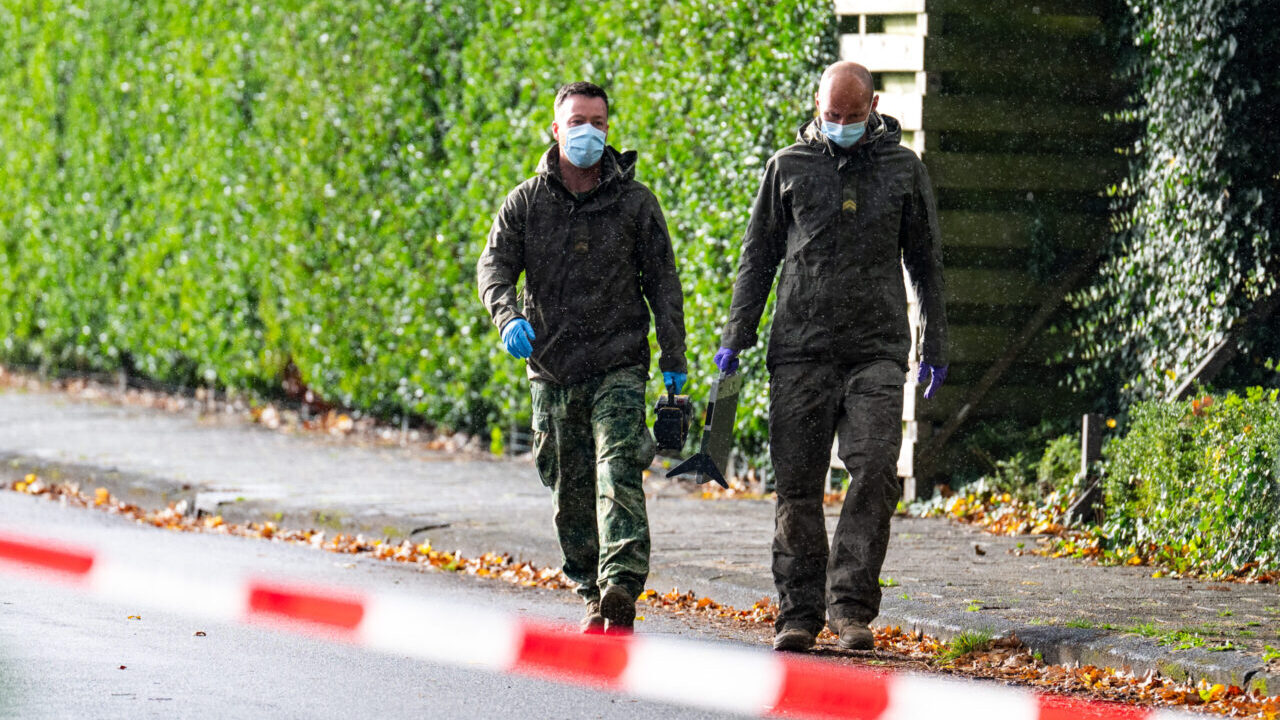 Explosief in de bosjes langs de Chopinlaan, Hoogezand