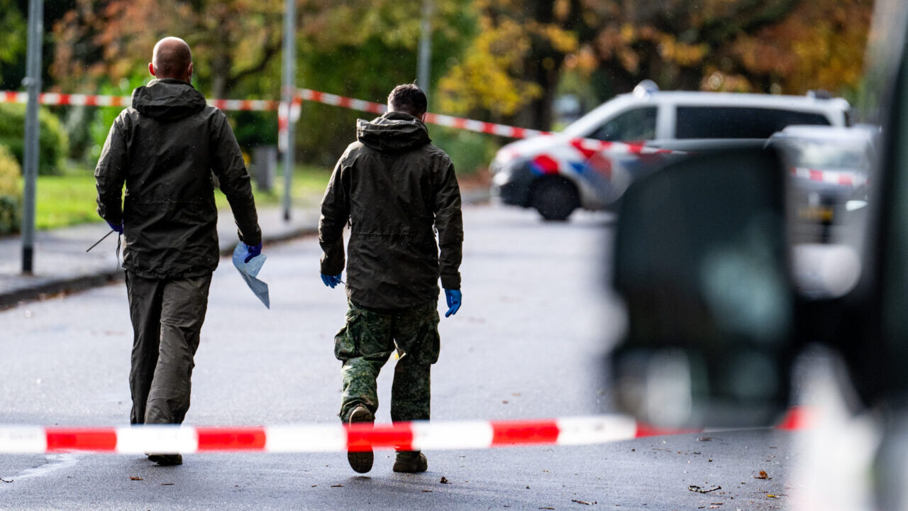 Explosief in de bosjes langs de Chopinlaan, Hoogezand