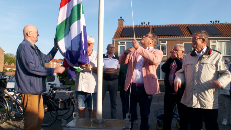 Vlag hijsen