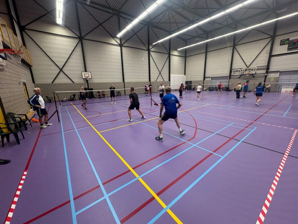 Achtste Make-A-Wish badmintontoernooi in Sportcentrum De Kalkwijck