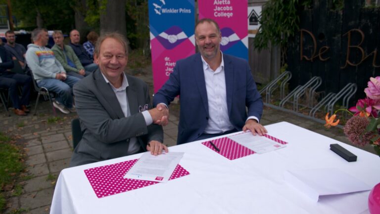 Aletta Jacobs en Winkler Prins verkennen fusie