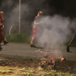 Brandweer rukt uit voor afvalbrand Kiel-Windeweer