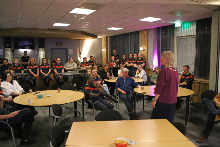 jaarlijkse korpsbindingsavond van de brandweer Hoogezand 2025