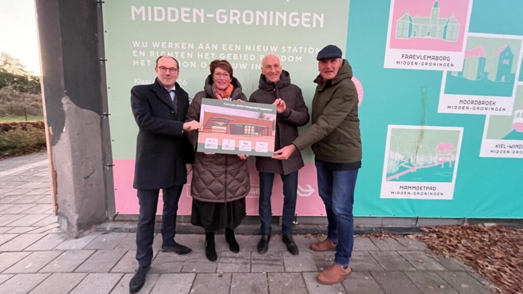 Startsein voor vernieuwing van treinstation Hoogezand
