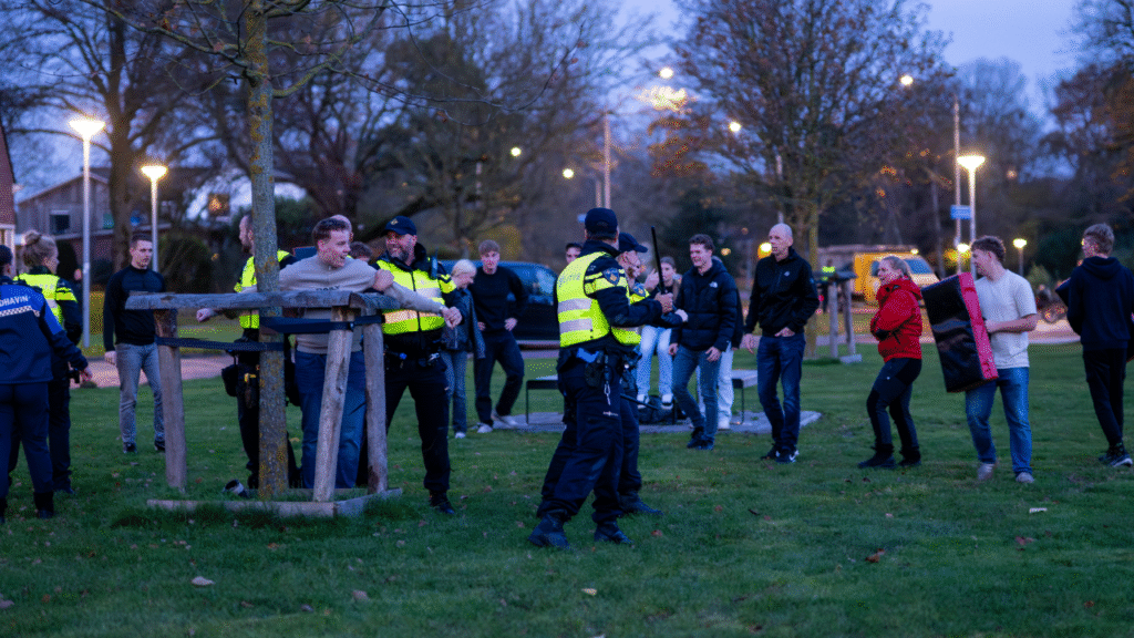 Grote oefening van hulpdiensten in Sappemeer