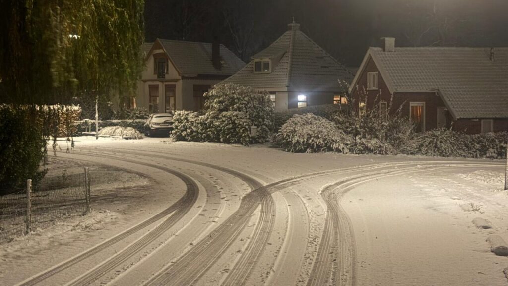 Sneeuwbuien in Tjuchem