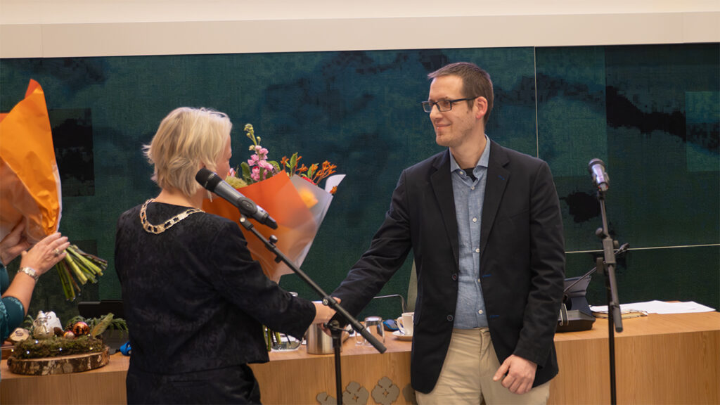 Beediging plaatsvervangend Commissielid Hans Kruizenga (CU) - 18 dec 2025