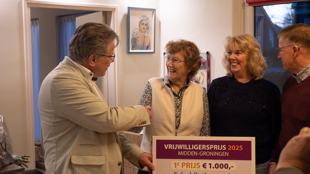 Prijsuitreiking - Schuldhulpmaatje