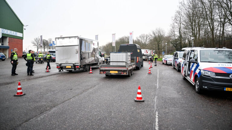 Grootschalige verkeerscontrole Kolham