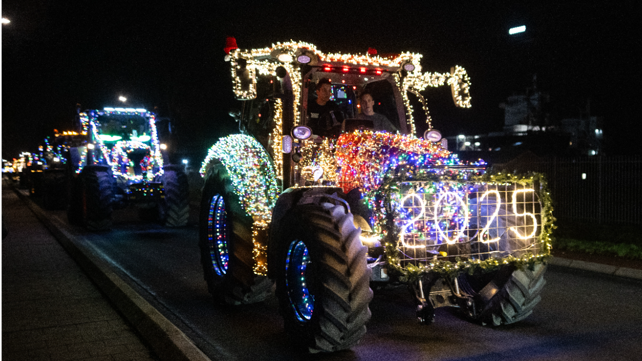 Tractortocht Hoogezand