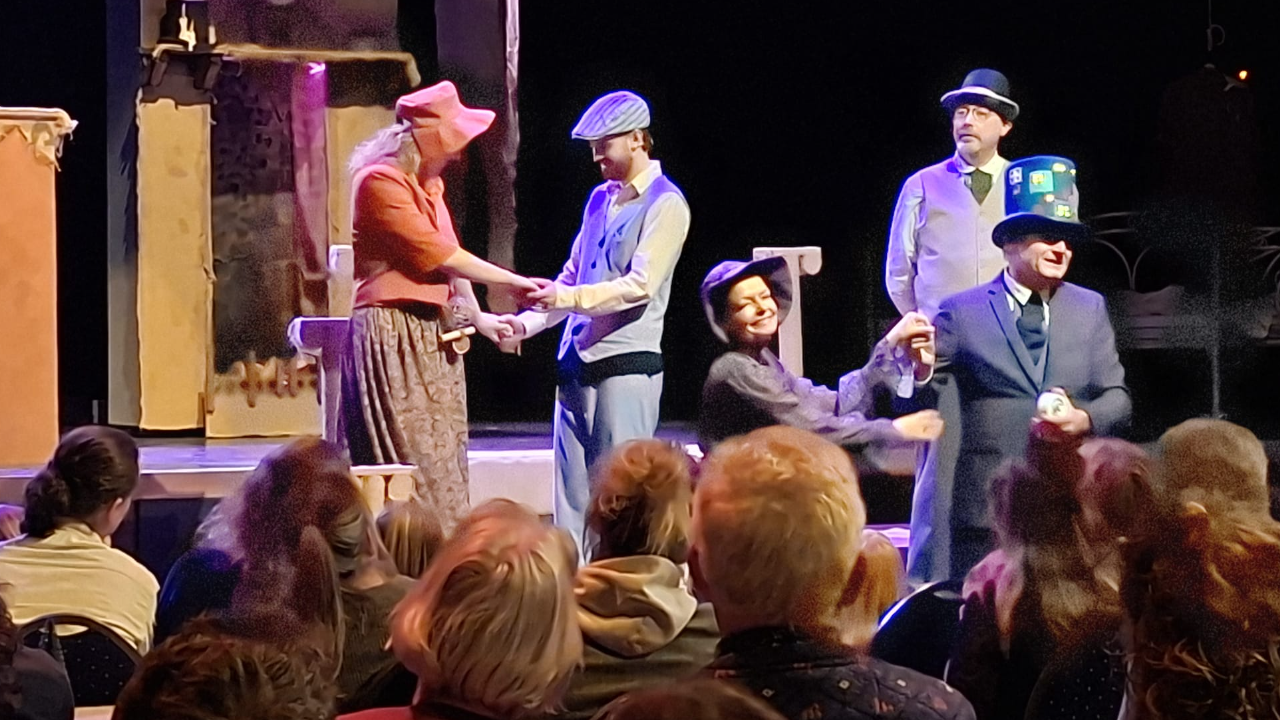 Scrooge in Kielzog theater