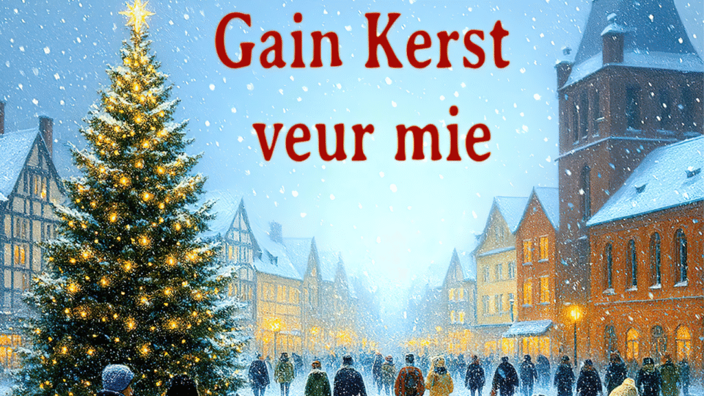 Groningse kerstsingle van Martin van Emmerik
