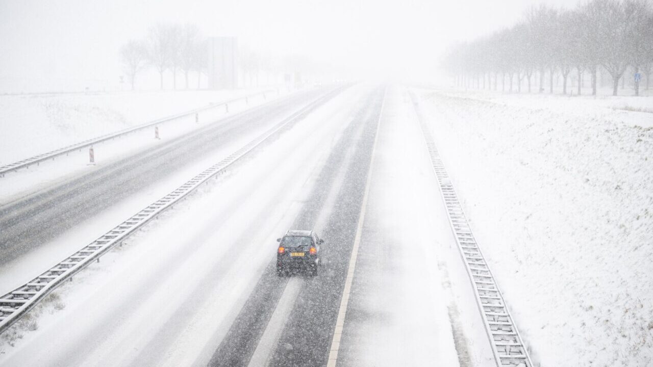 Winter op de A7, 7 jan 2026