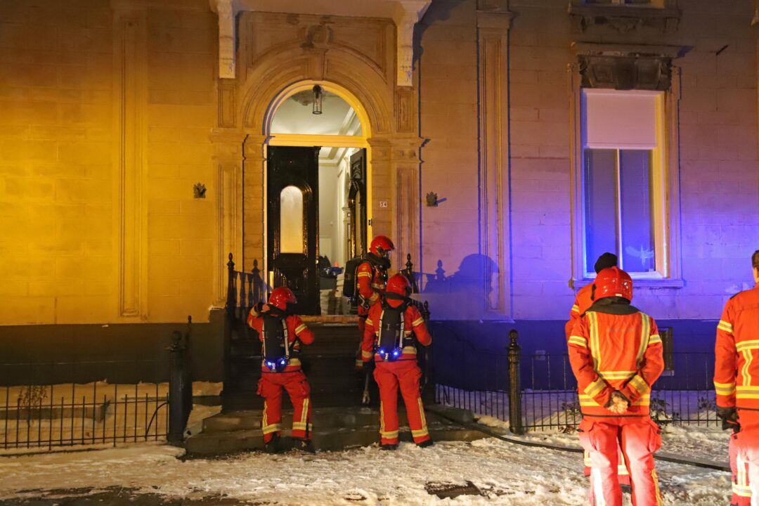 Brand in de Violenstraat in Sappemeer