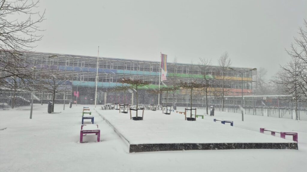 Aletta Jacobs College, winter