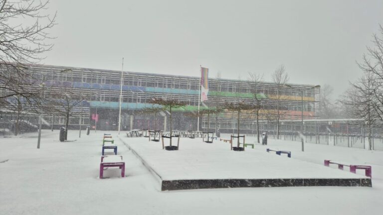 Aletta Jacobs College, winter