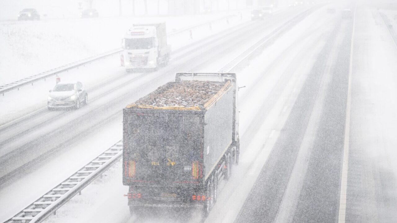 Winter op de A7, 7 jan 2026