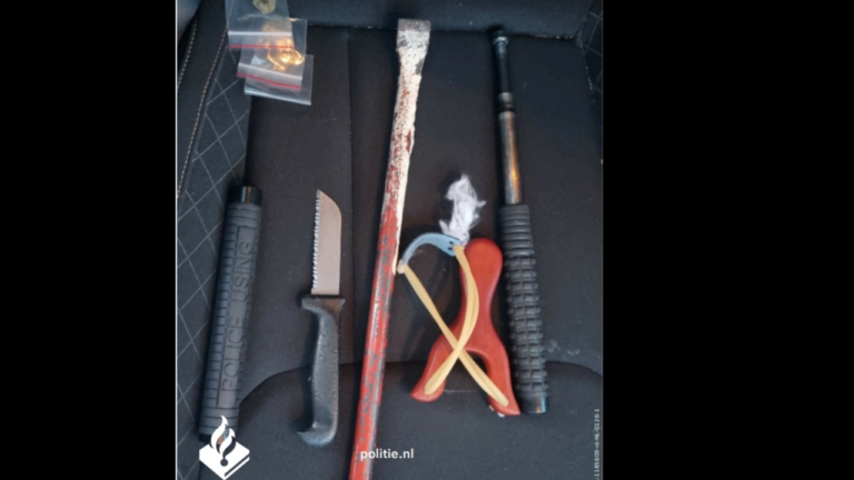 Politieactie levert wapens op in Muntendam