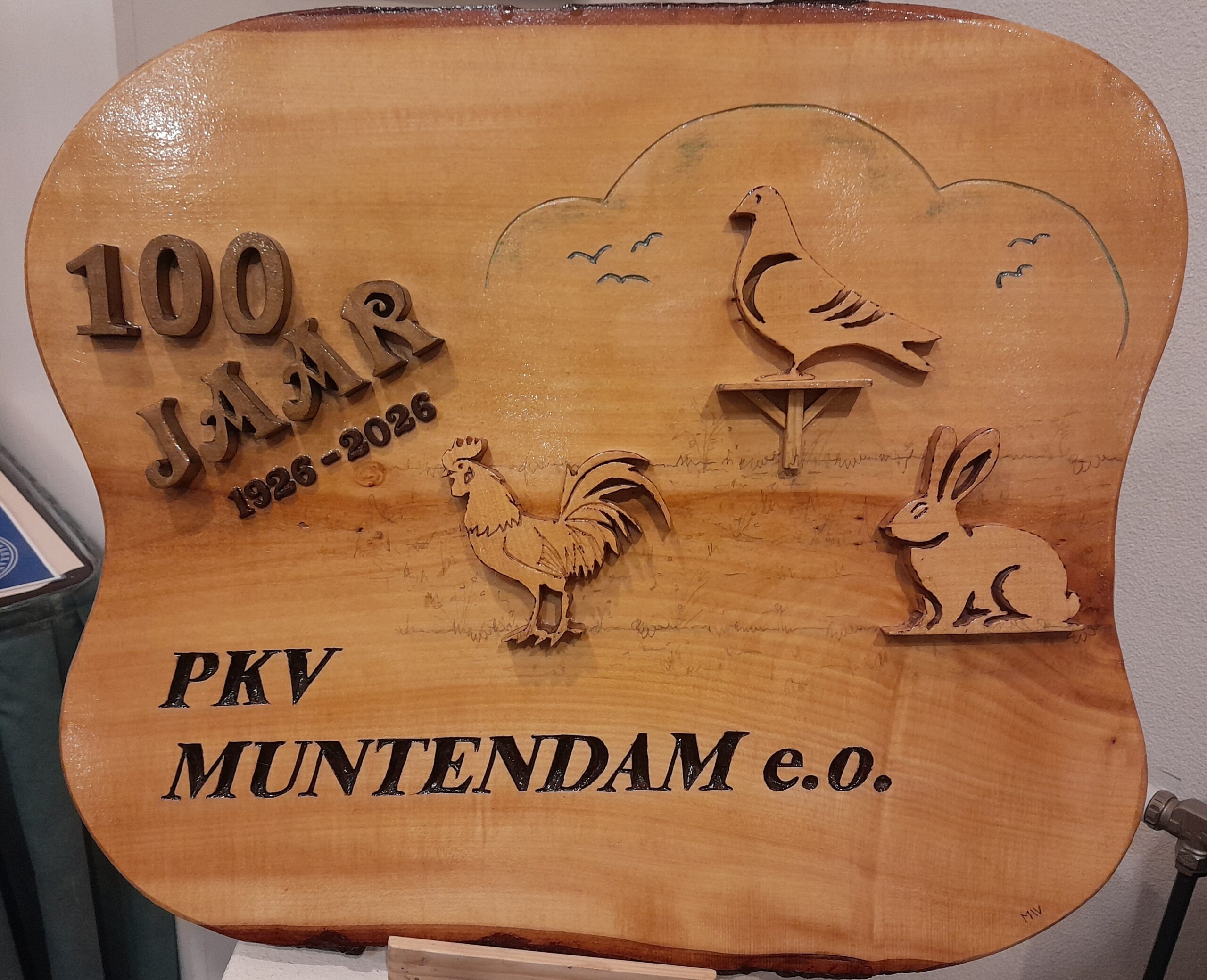 100 jaar pluimvee Muntendam