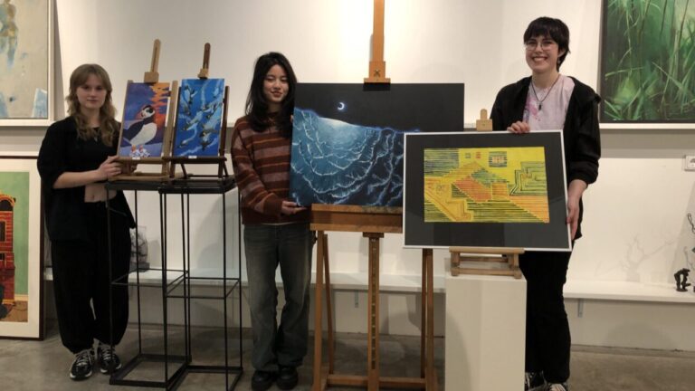 Drie jonge kunstenaars, Arthos Slochteren