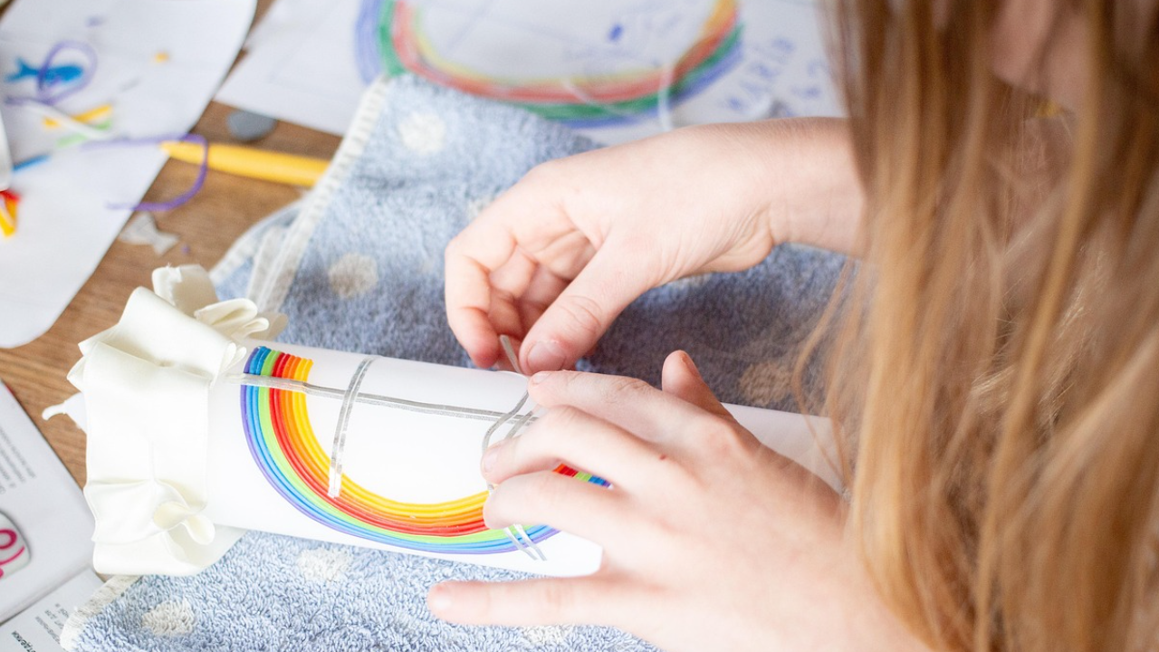 knutselen, kind, pixabay