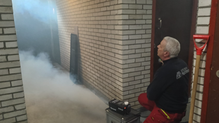 Brandoefening Zirkoonflat