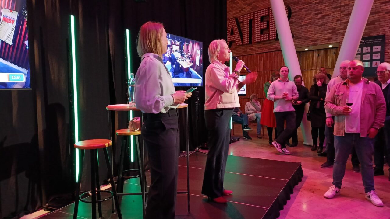 Opening verkiezingsavond gemeenteraadsverkiezing mrt 26