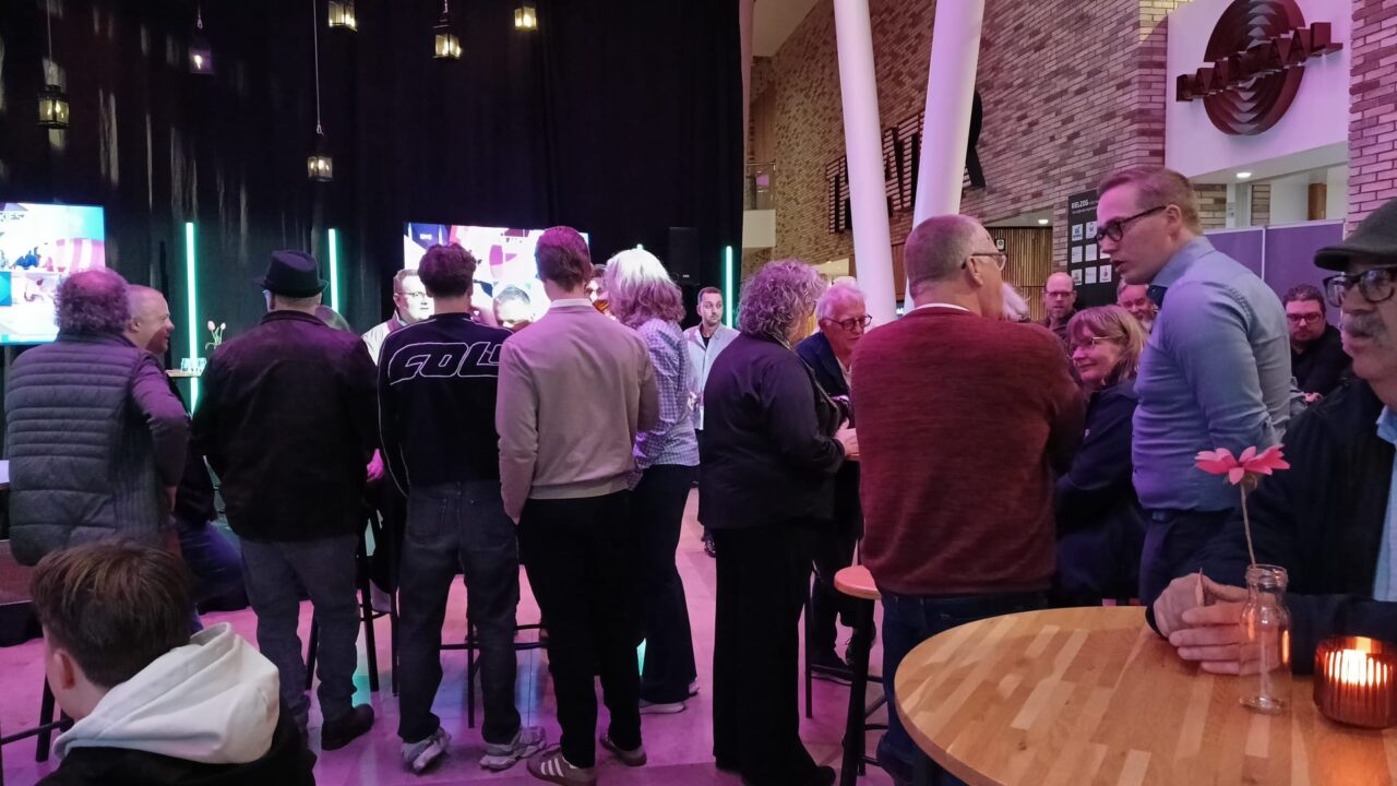 Opening verkiezingsavond gemeenteraadsverkiezing mrt 26