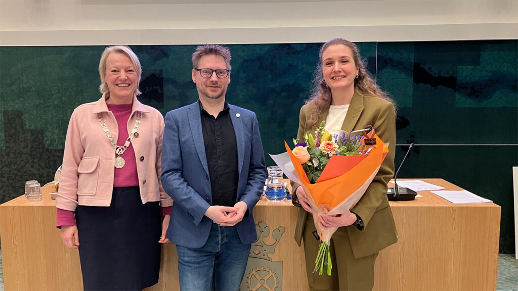 Indra Oosting (34) Benoemd als Griffier