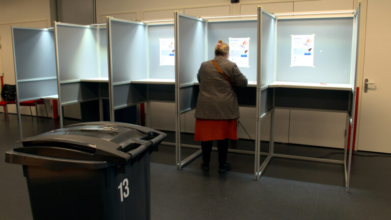 Lijsttrekkers stemmen