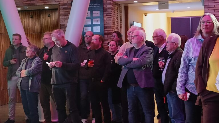 Verkiezingsavond gemeenteraadsverkiezing mrt 26. Fractie GB