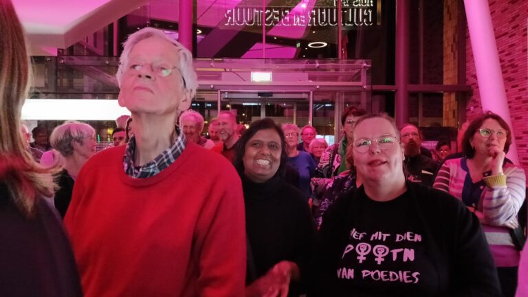 Verkiezingsavond gemeenteraadsverkiezing mrt 26. Fractie GB