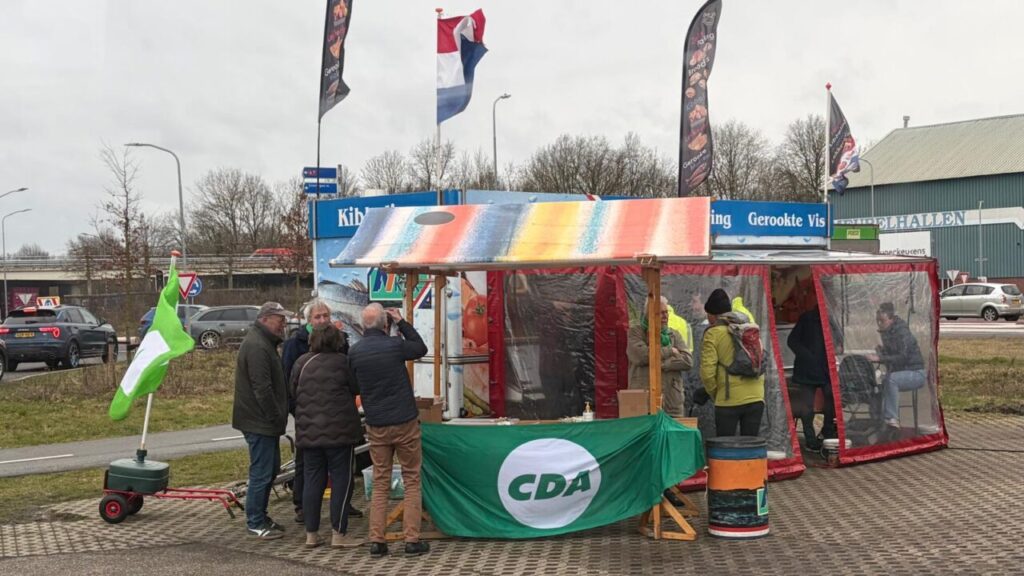CDA spreekt inwoners bij haringactie Kolham