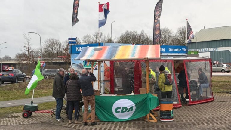 CDA spreekt inwoners bij haringactie Kolham