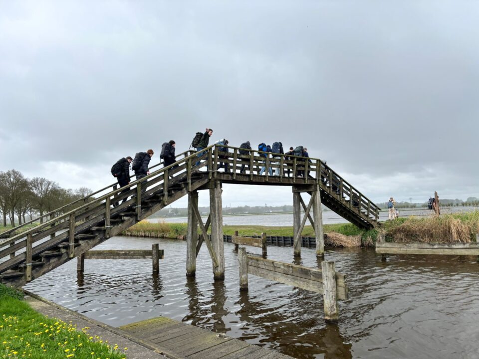 Leerlingen Aletta oefentocht rond het Zuidlaardermeer