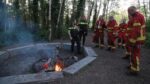 Buitenbrand bij Vos en Bos in Sappemeer