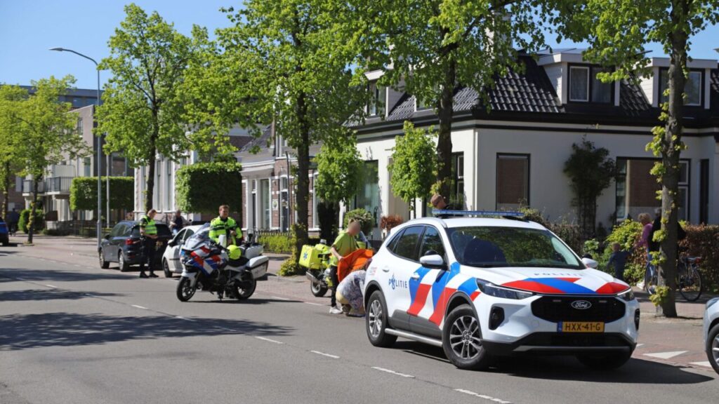 Fietsster gewond bij aanrijding op Noorderstraat