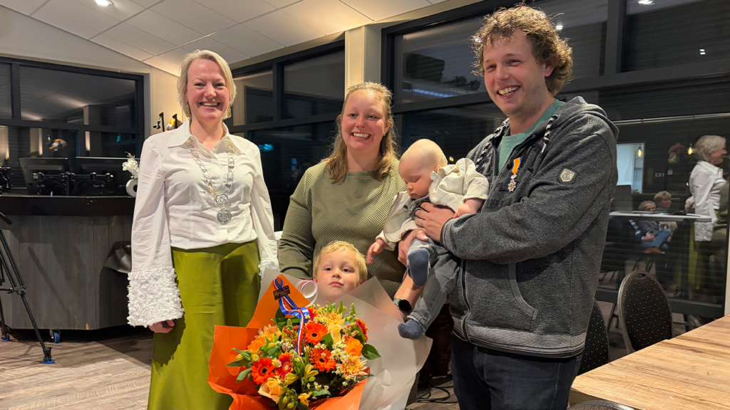 Koninklijke onderscheiding Harm Jan