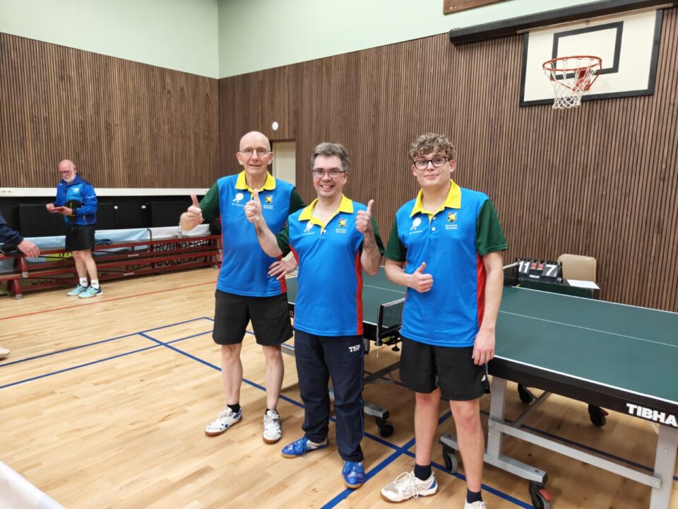 sportclub Tjuchem, tafeltennis