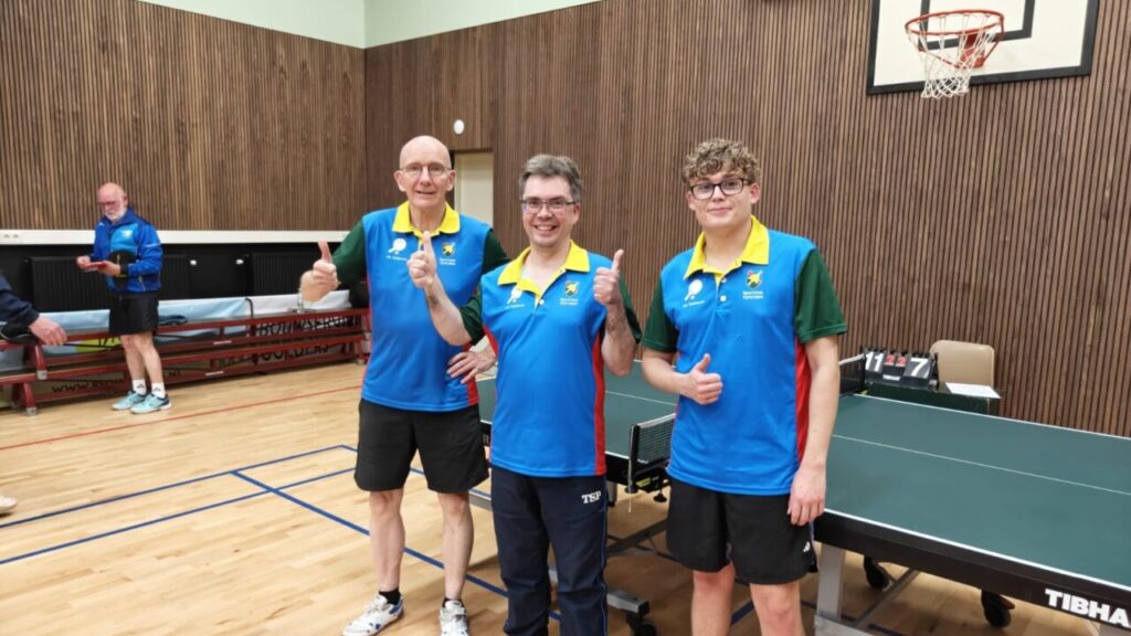 sportclub Tjuchem, tafeltennis