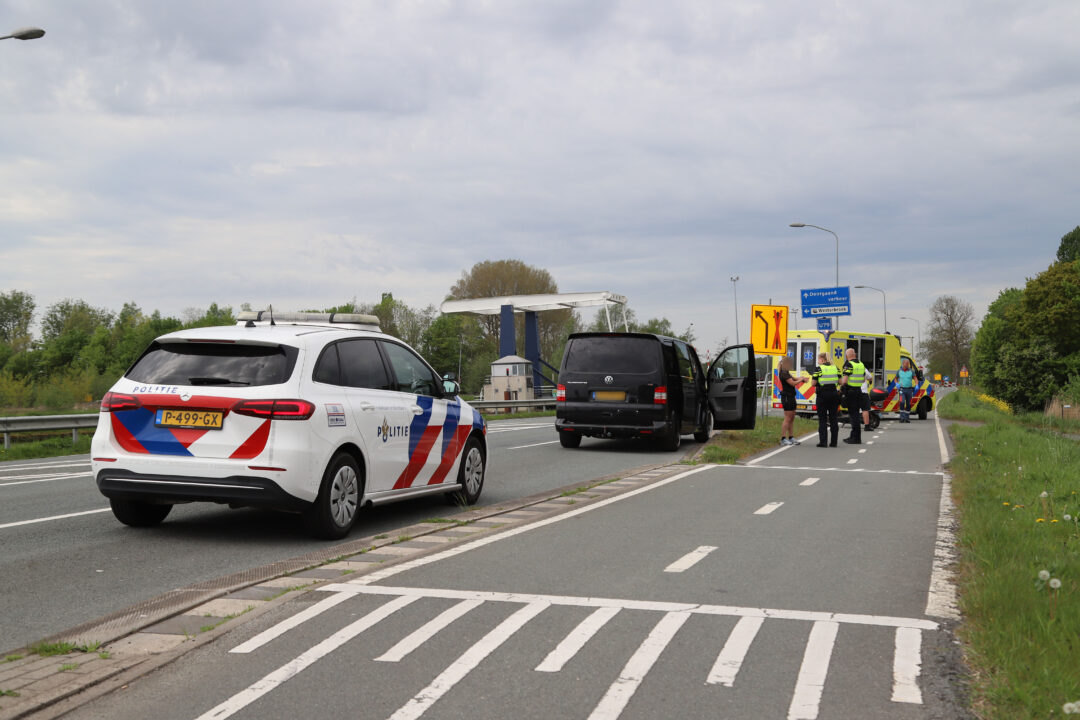 Scooterongeval op Rijksweg West in Westerbroek