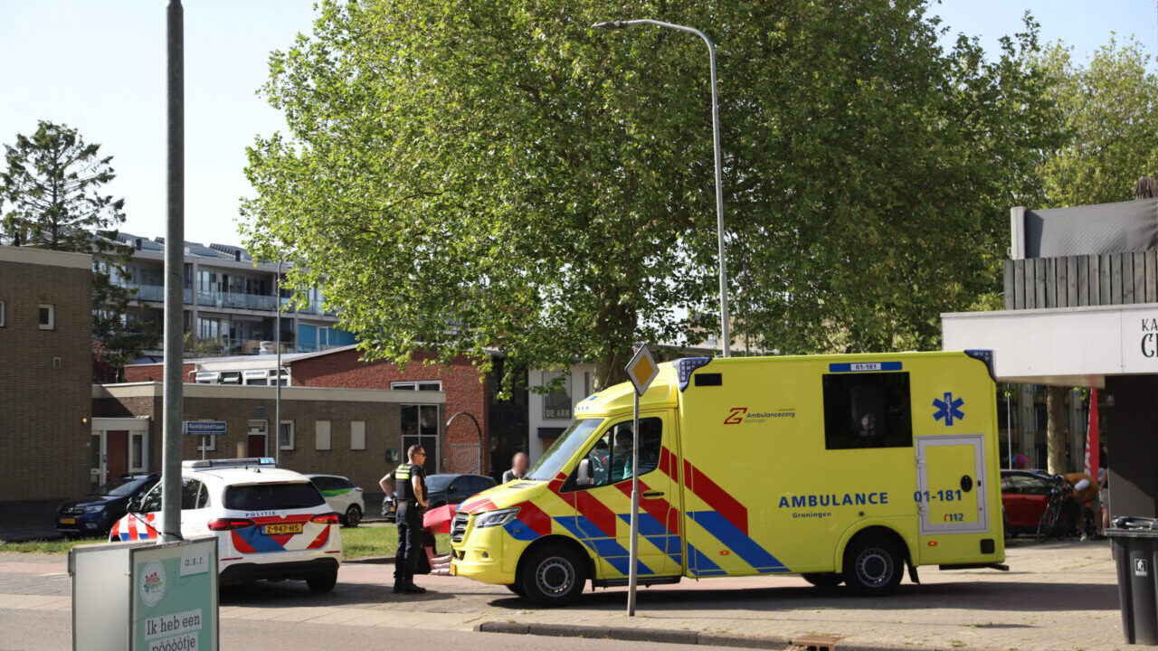 Fietser gewond bij ongeluk op kruising Hoofdstraat / Rembrandtlaan Hoogezand