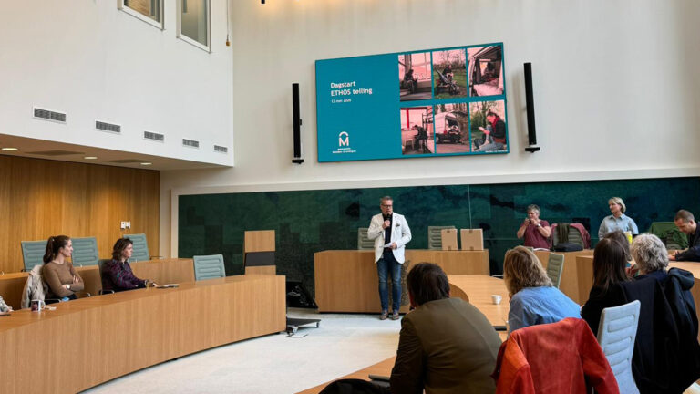 Telling moet dakloosheid zichtbaar maken