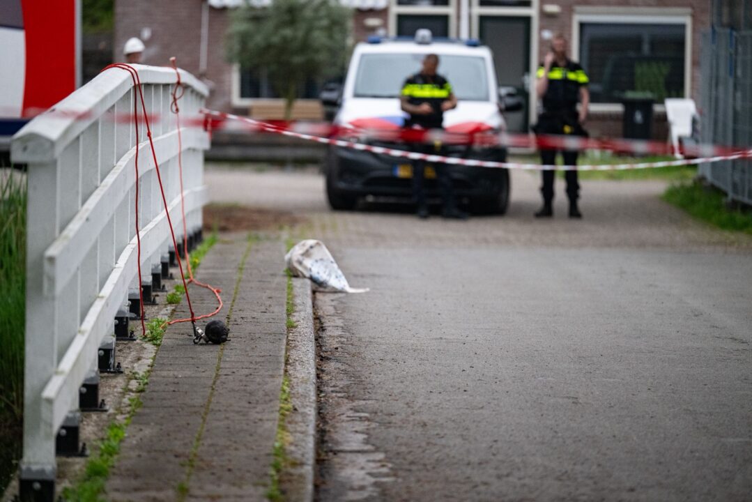 Granaatachtig voorwerp gevonden Sappemeer