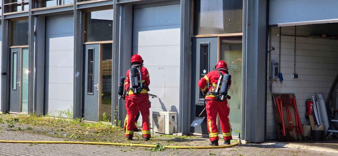 aan de EG-weg op Brand, bedrijventerrein De Gouden Driehoek in Zuidbroek