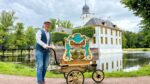 Orgelman Joris ten Have bij de Fraeylemaborg Slochteren