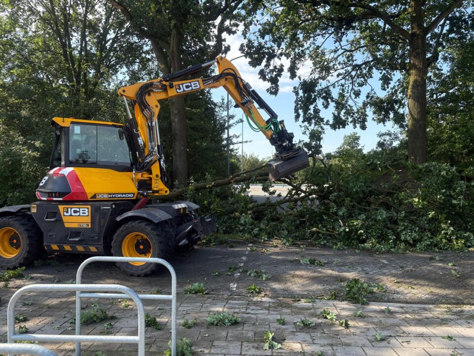 Stormschade 20 juni, gemeente ruimt op