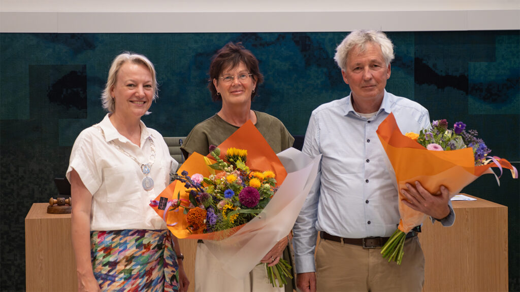 Beeidiging - Alma Den Hertog (CDA) en Hans Steinebach (CDA)